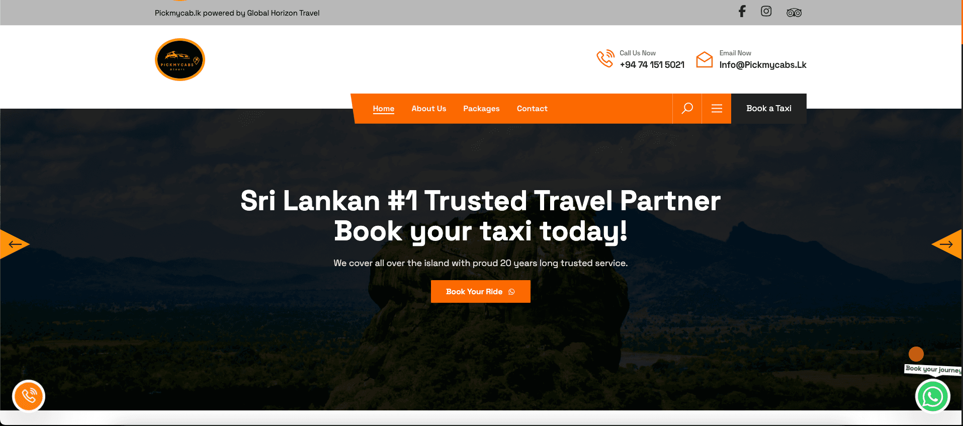 Pick My Cabs Official Website